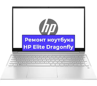 Чистка от пыли и замена термопасты на ноутбуке HP Elite Dragonfly в Новосибирске
